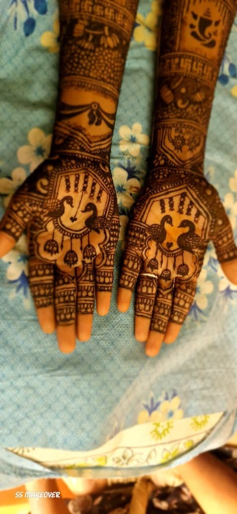 Peacock Bridal Mehandi