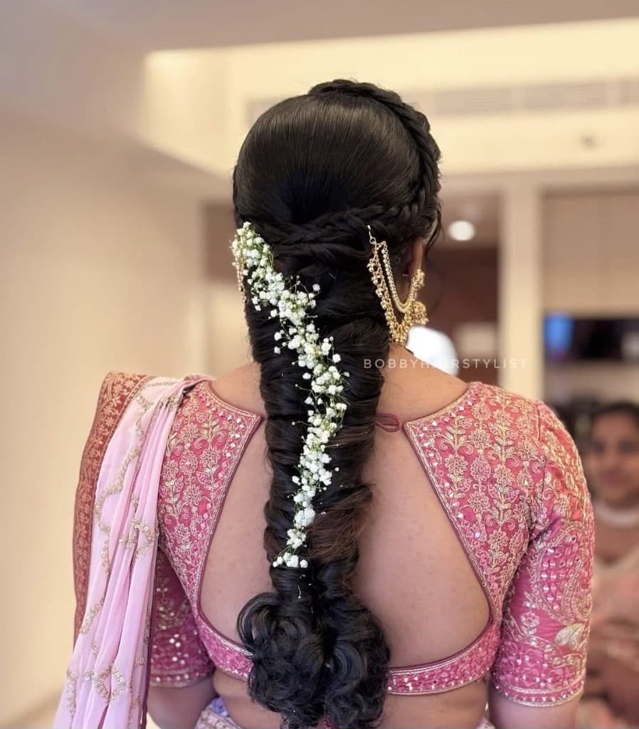 Traditional Floral Braid
